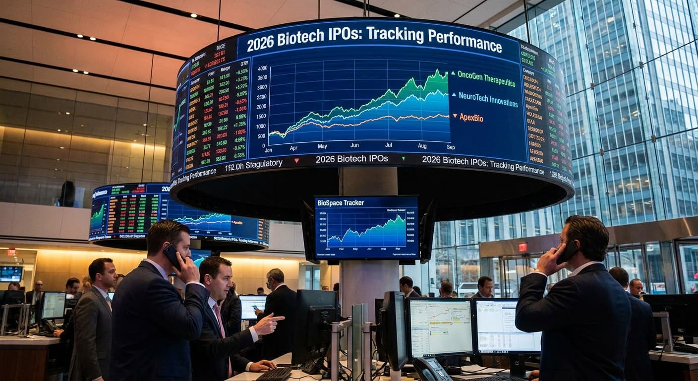 2026 Biotech IPOs: Tracking the Performance of Newly Public Companies