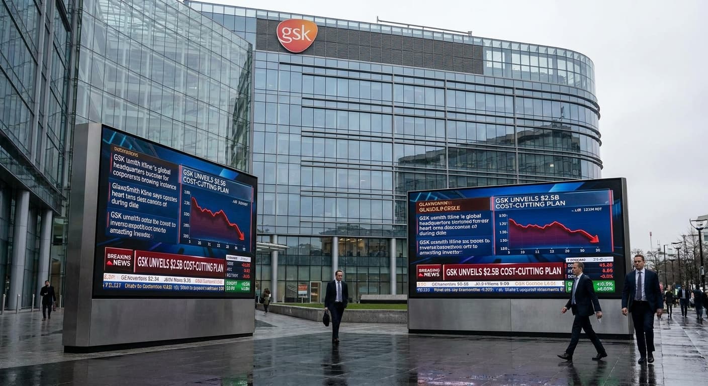 GSK’s $2.5 Billion Cost-Cutting Initiative: Strategic Restructuring Amid Second Quarter Impairment
