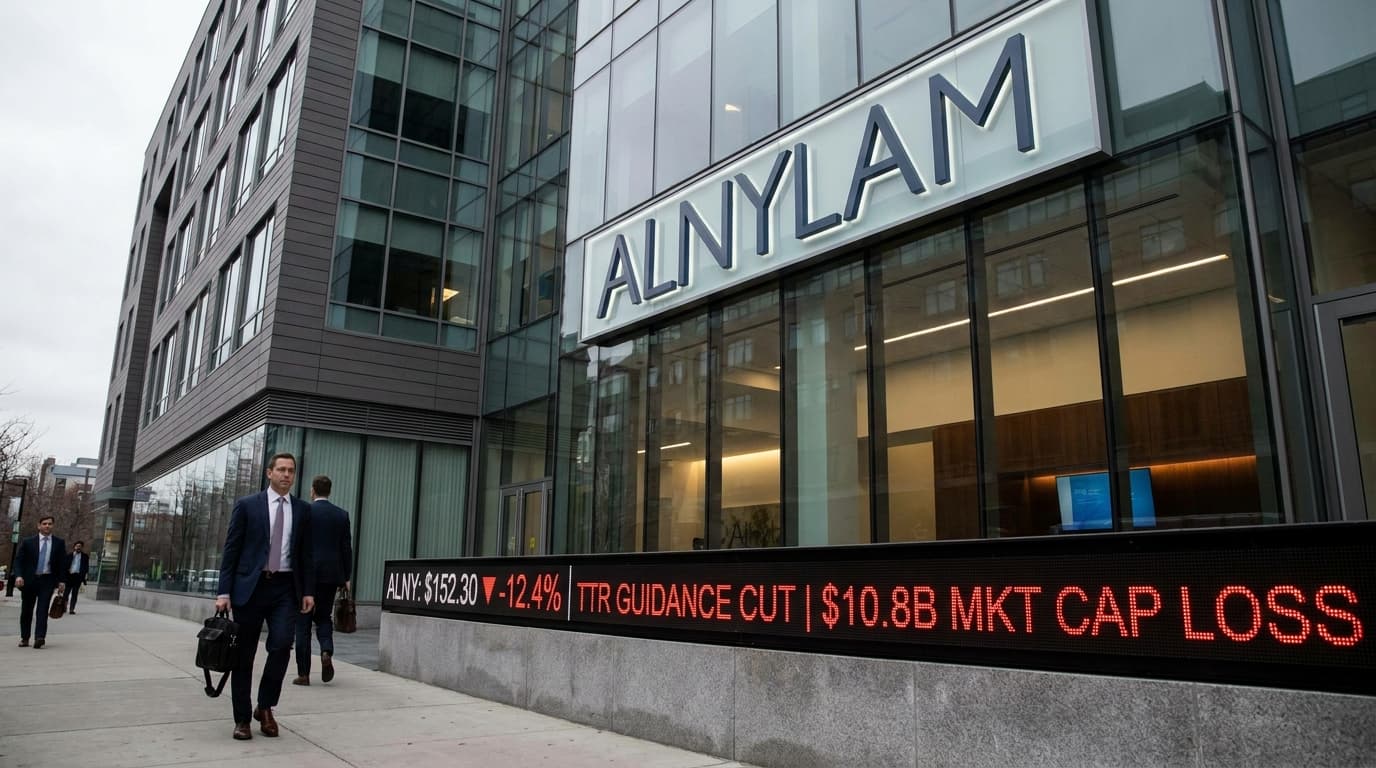 Alnylam Faces $10.8 Billion Blowback Following TTR Franchise Guidance Cut