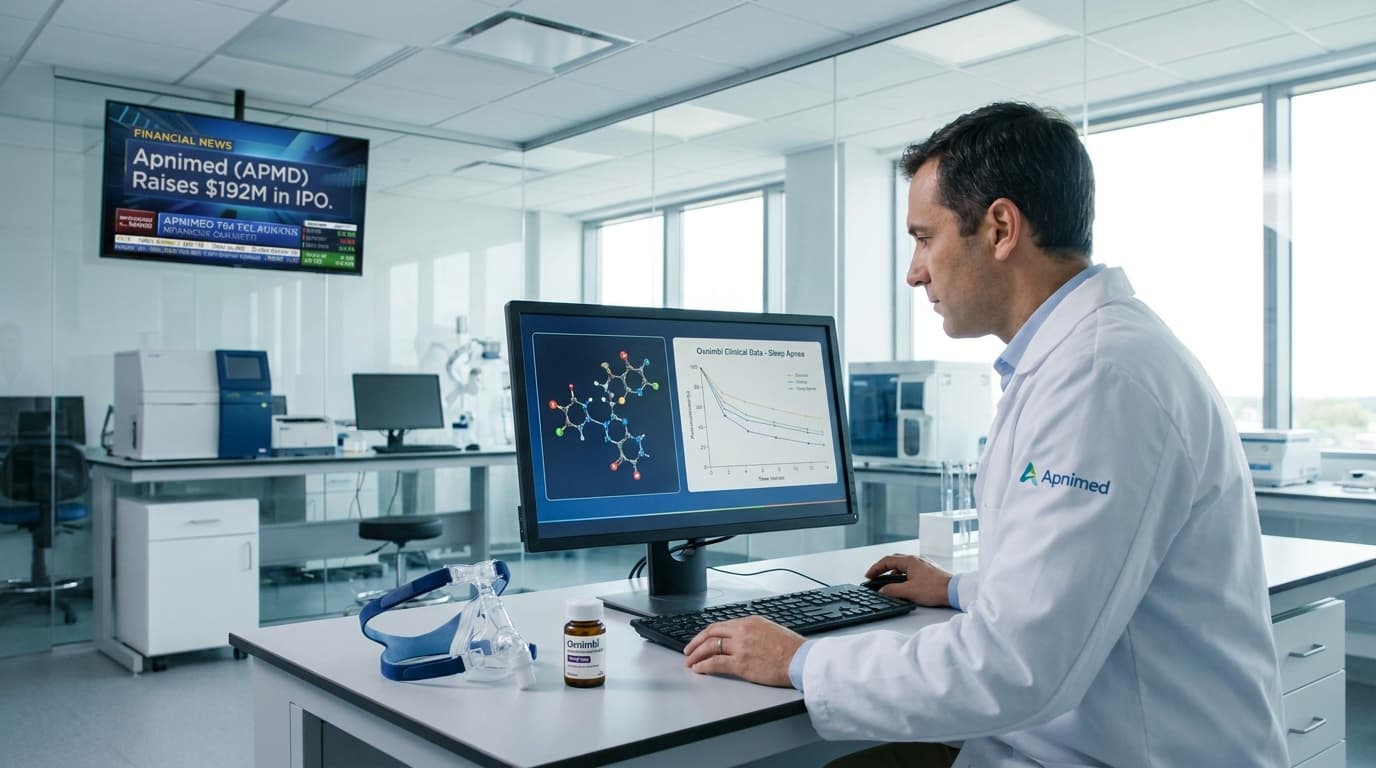 Apnimed’s $192M IPO: Aiming for the First Oral Drug for Sleep Apnea