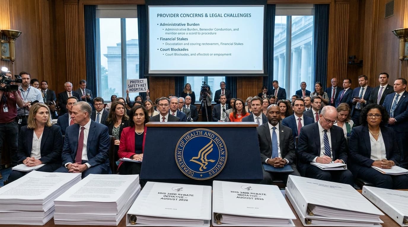 HHS Revives 340B Rebate Plan: Provider Concerns, Legal Hurdles, and Financial Stakes