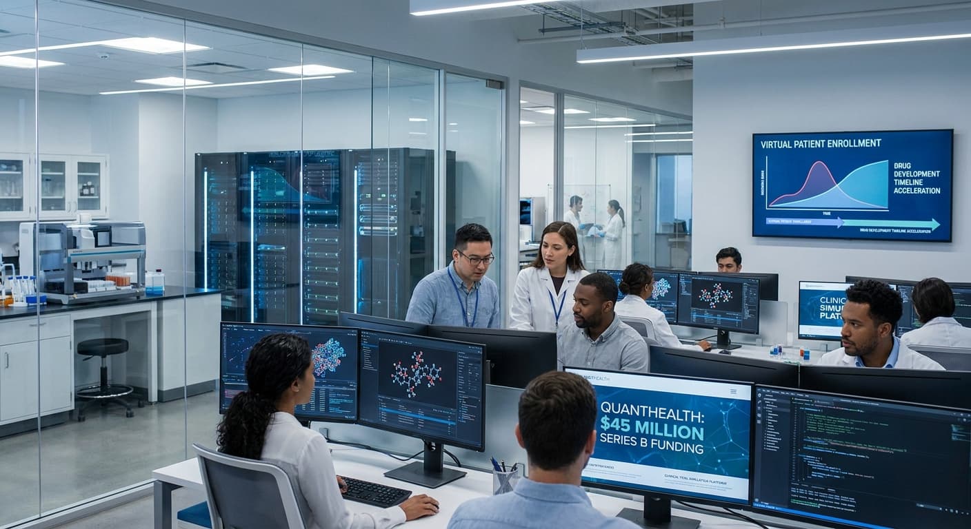 QuantHealth Secures $45M to Revolutionize Clinical Trial Simulation With AI
