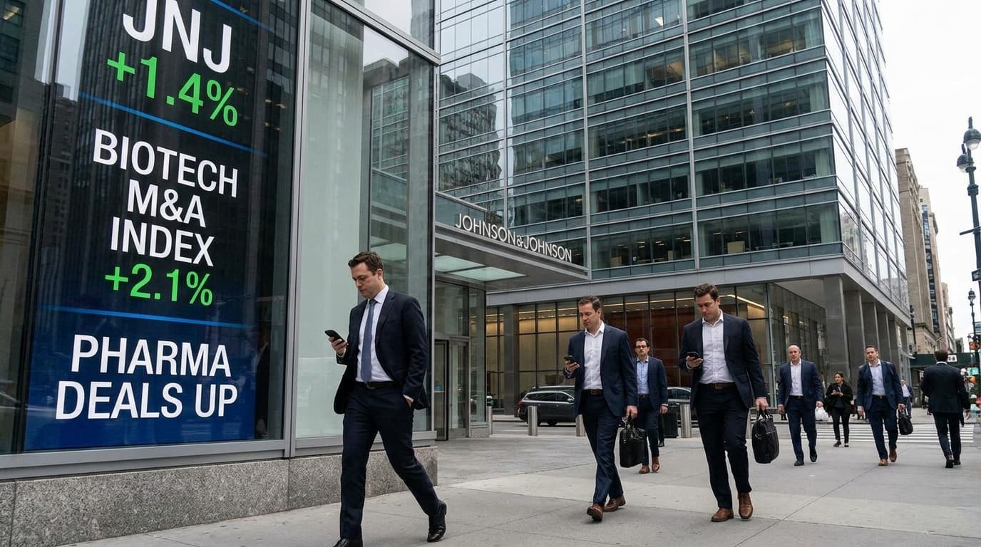 4 Potential Biotech M&A Targets—and Why Analysts Are Watching J&J Closely