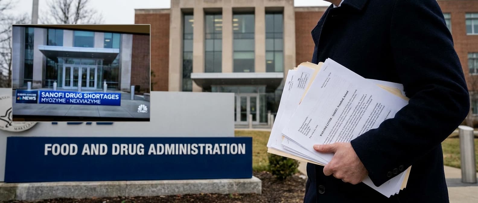 Sanofi Shortages Myozyme And Nexviazyme After FDA Warning At Waterford Plant