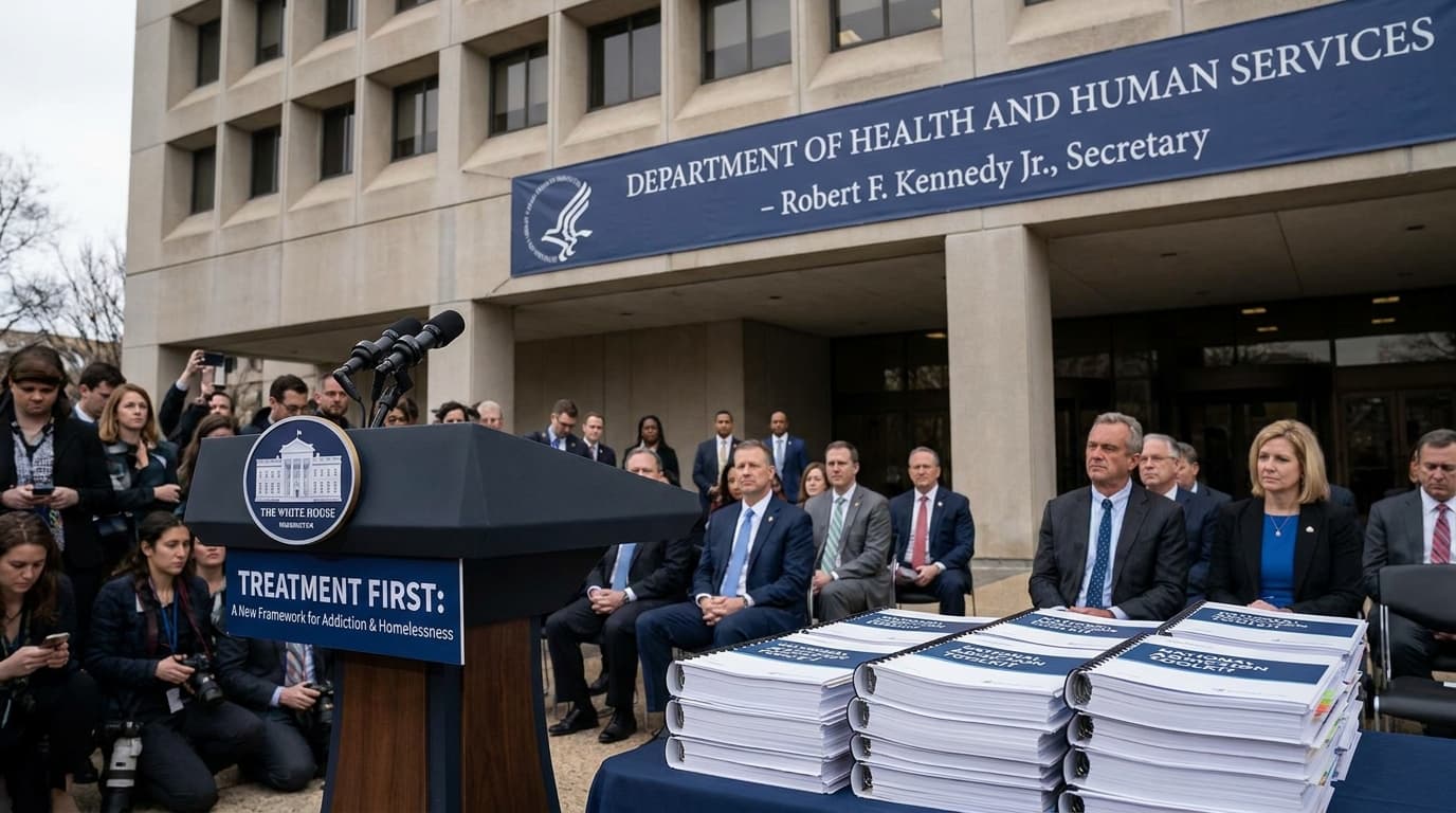 Trump Administration Unveils ‘Treatment First’ Addiction Toolkit, Rejecting ‘Housing First’ And Harm Reduction