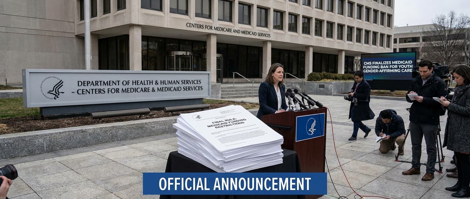 Trump Administration Finalizes Medicaid Funding Ban For Youth Gender-Affirming Care, Raising A Harder Court Test
