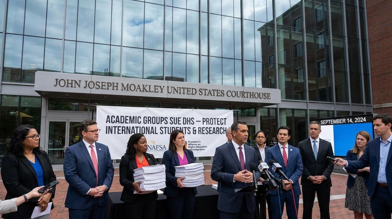 Academic Groups Sue Over Four-Year Visa Limit For Foreign Students, As DHS Targets Duration Of Status