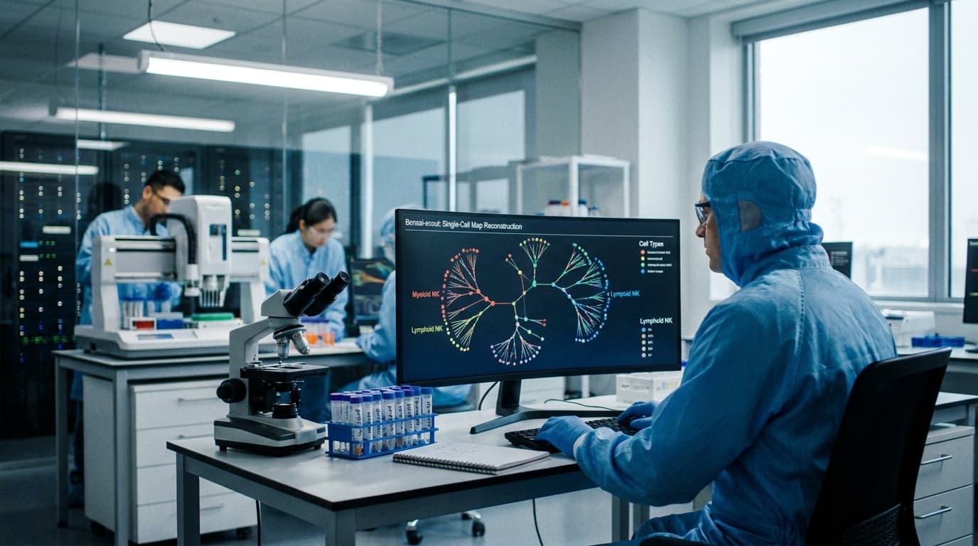 Bonsai Reconstructs Tree-Based Single-Cell Maps, Targeting Distortion In High-Dimensional Data
