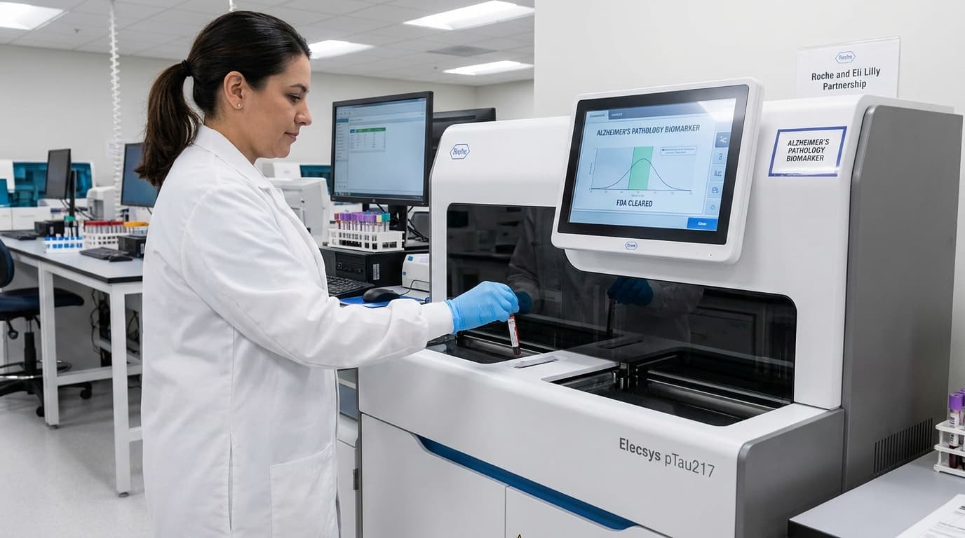 Roche And Eli Lilly Win FDA Clearance For Elecsys pTau217, Opening A New Alzheimer’s Blood-Test Step