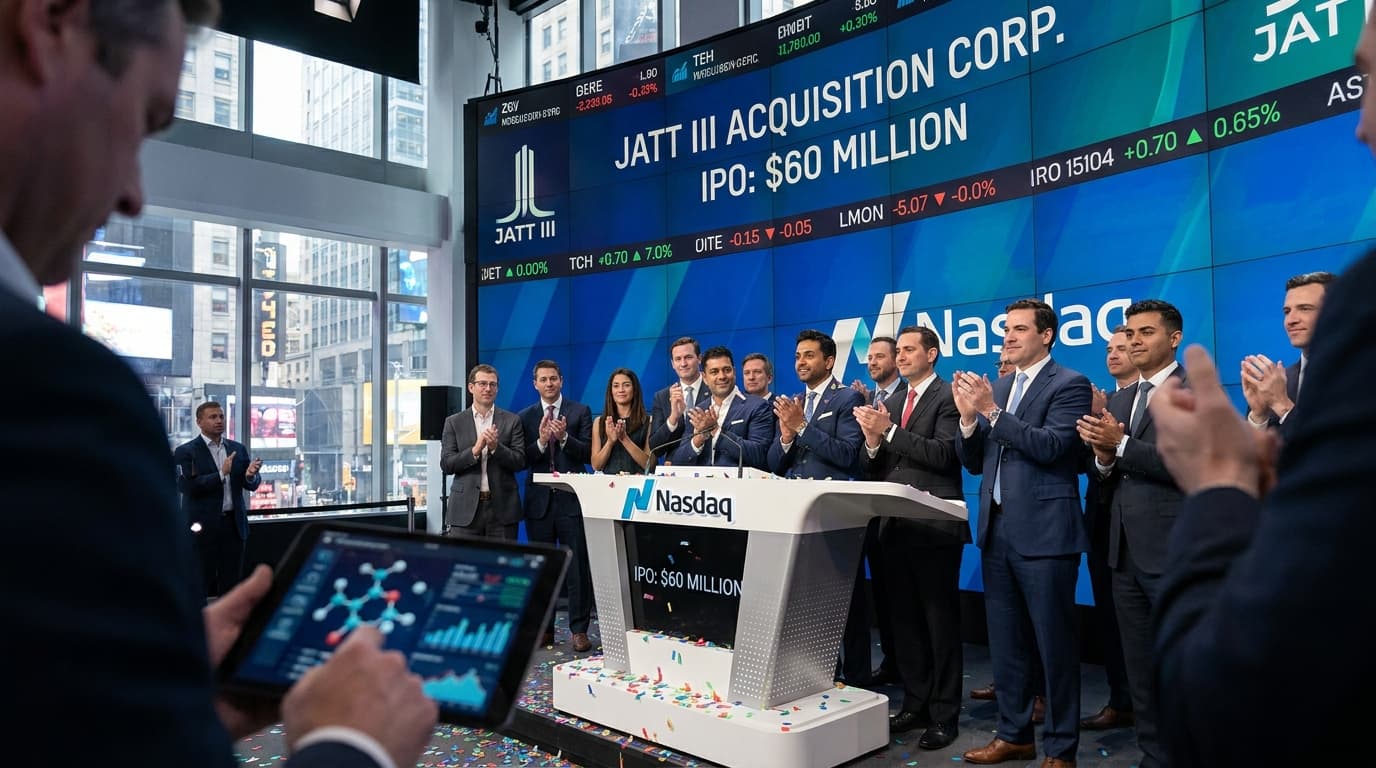JATT III Acquisition Raises $60 Million In Nasdaq IPO, Reopening A Biotech SPAC Playbook As Traditional Listings Recover