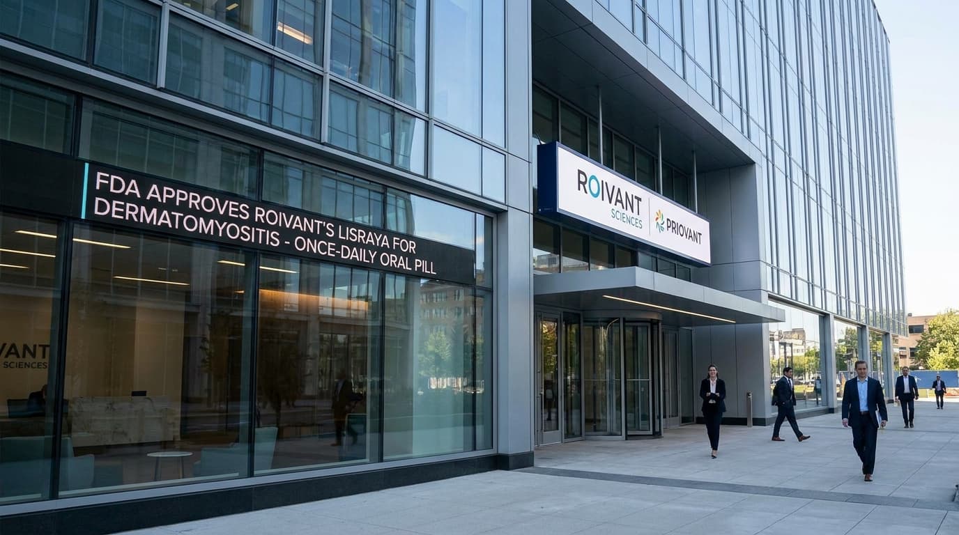 Roivant Wins Lisraya Approval In Dermatomyositis, Adding A Once-Daily Pill For A Rare Autoimmune Disease
