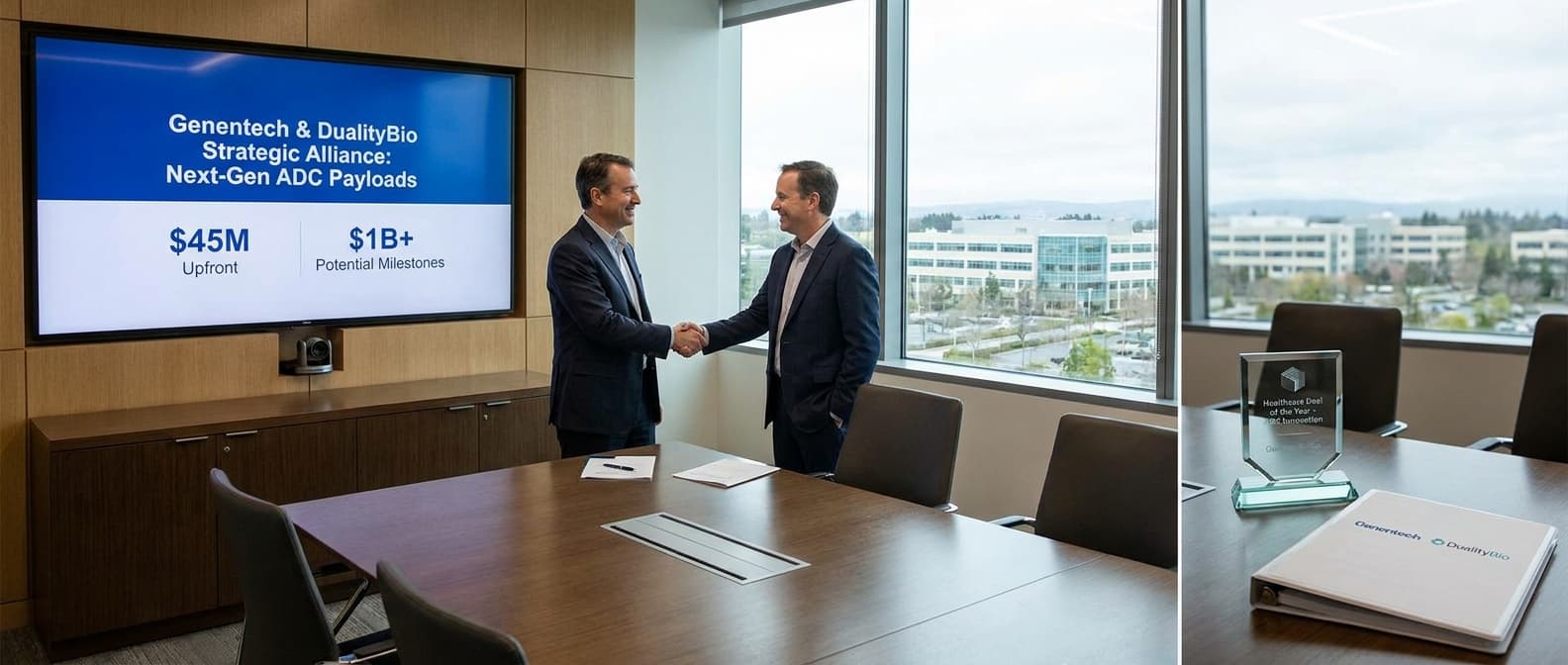 Genentech Pays $45 Million Upfront For DualityBio ADCs, Targeting Post-Topoisomerase Resistance