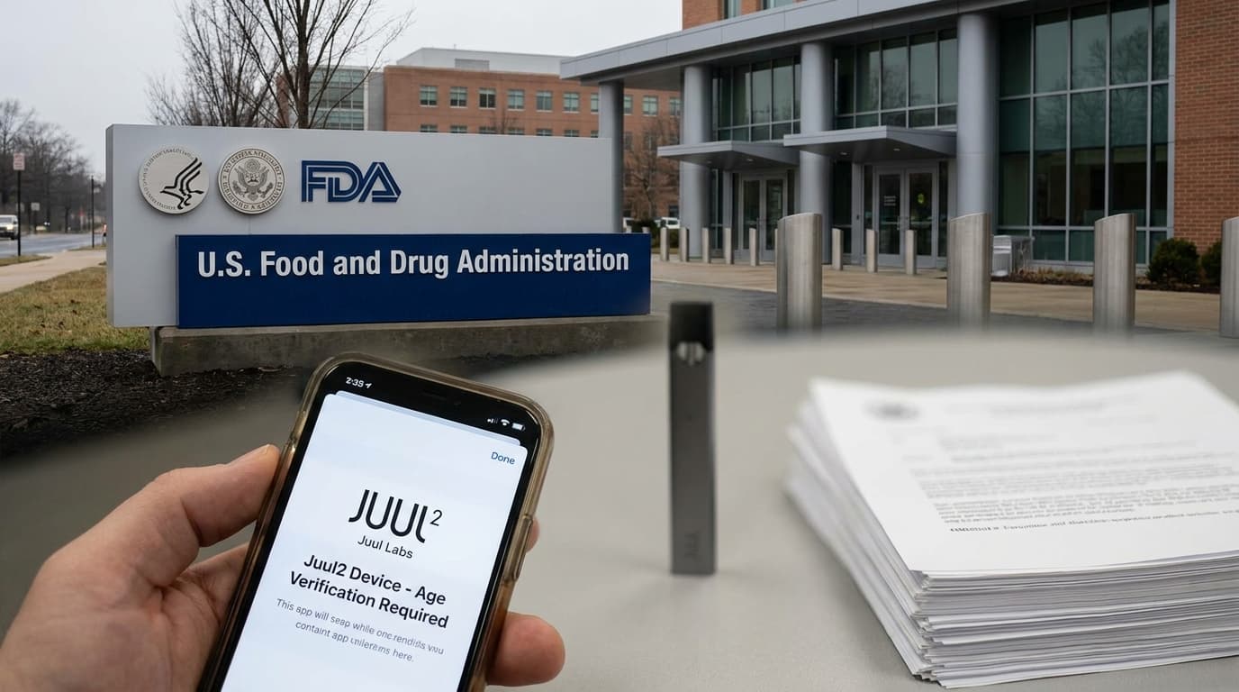 Juul Gets FDA Clearance For Juul2 With Optional Age Verification, Reopening Its U.S. Device Pipeline