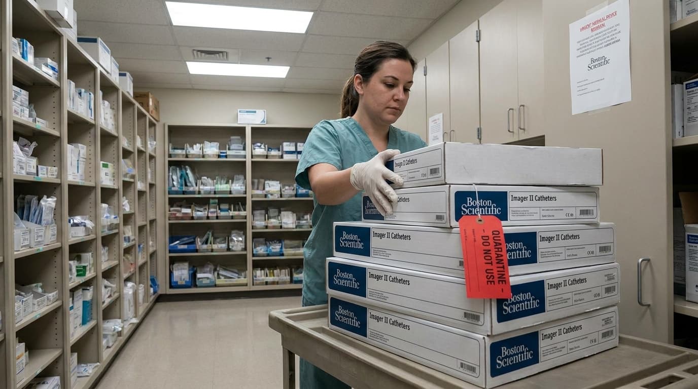 Boston Scientific Halts Imager II Catheter Sales After Two Serious Injuries, Adding To A Difficult Year