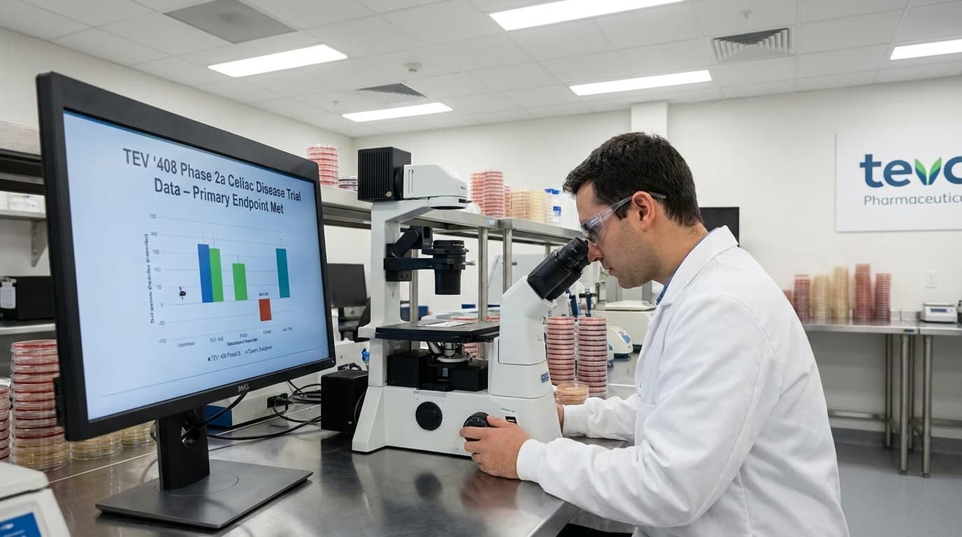 Teva Reports Phase 2a TEV ’408 Win In Celiac Disease, Extending Its IL-15 Bet