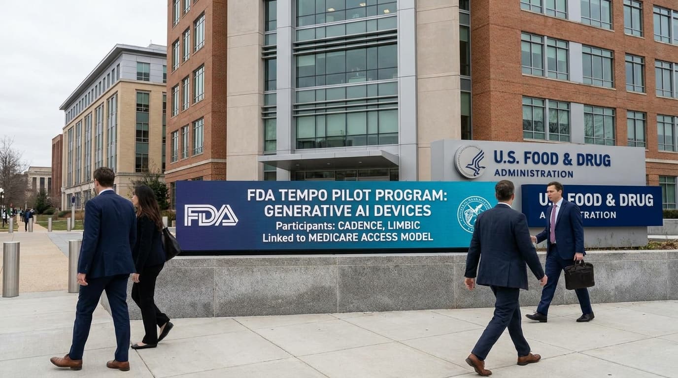 FDA Opens TEMPO Pilot To Four Generative AI Devices, Creating A Limited Early-Market Path