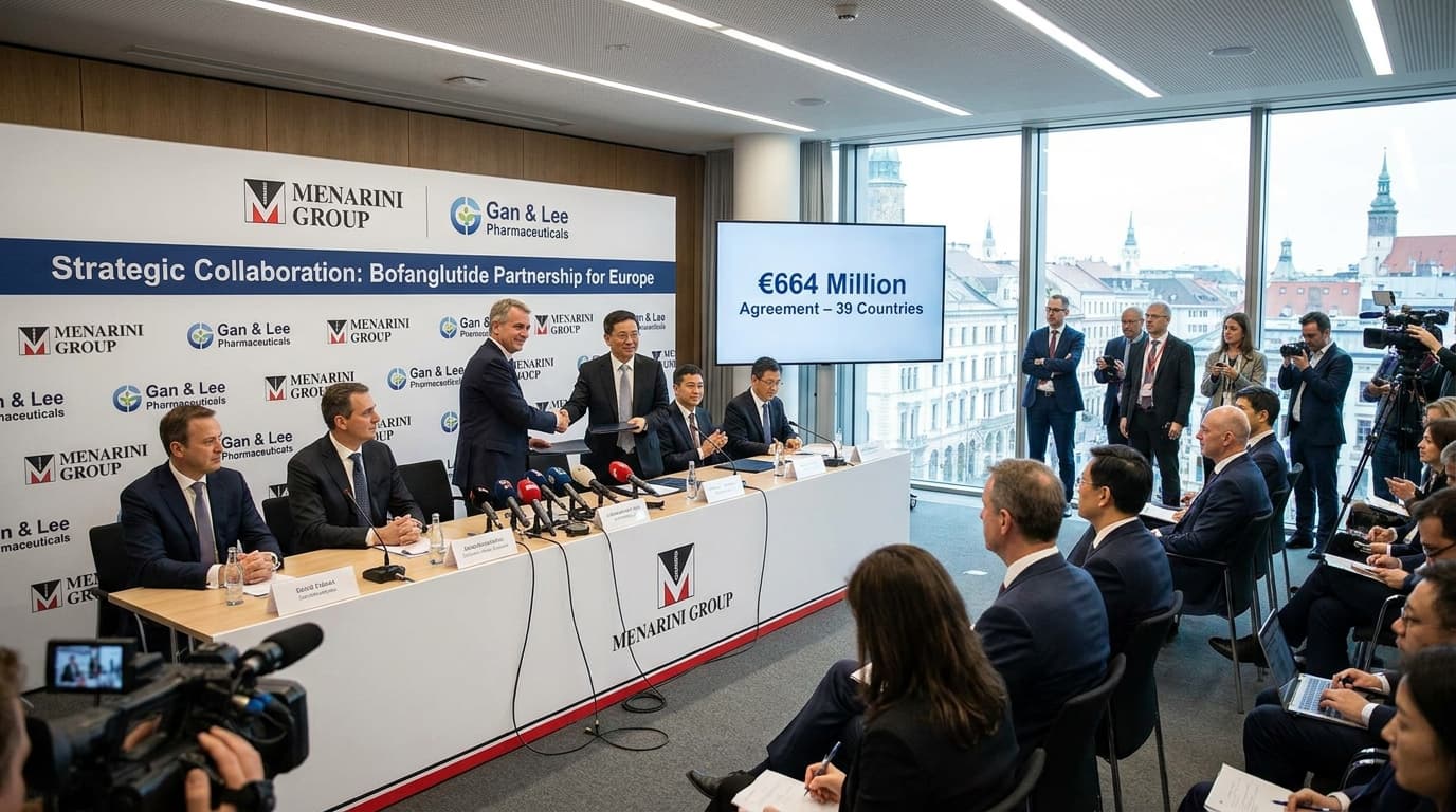 Menarini Signs €664 Million Bofanglutide Deal, Giving Gan & Lee A 39-Country European Route